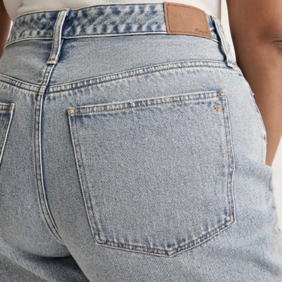 Madewell Low-Rise Baggy Straight Jean Size 32 - Picture 5 of 16